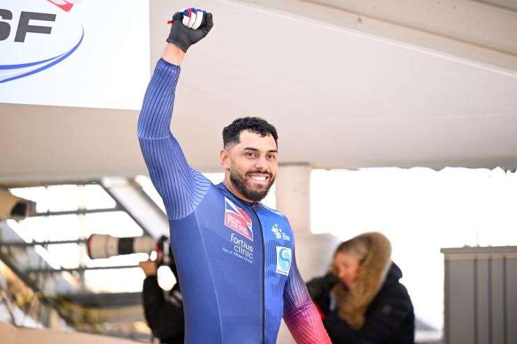 Leon Greenwood celebrates - Photo: IBSF