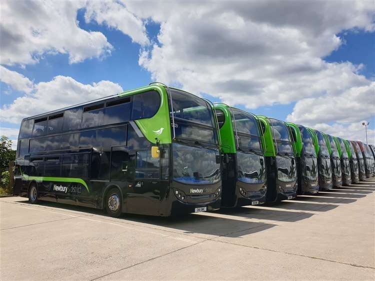 Newbury and district buses