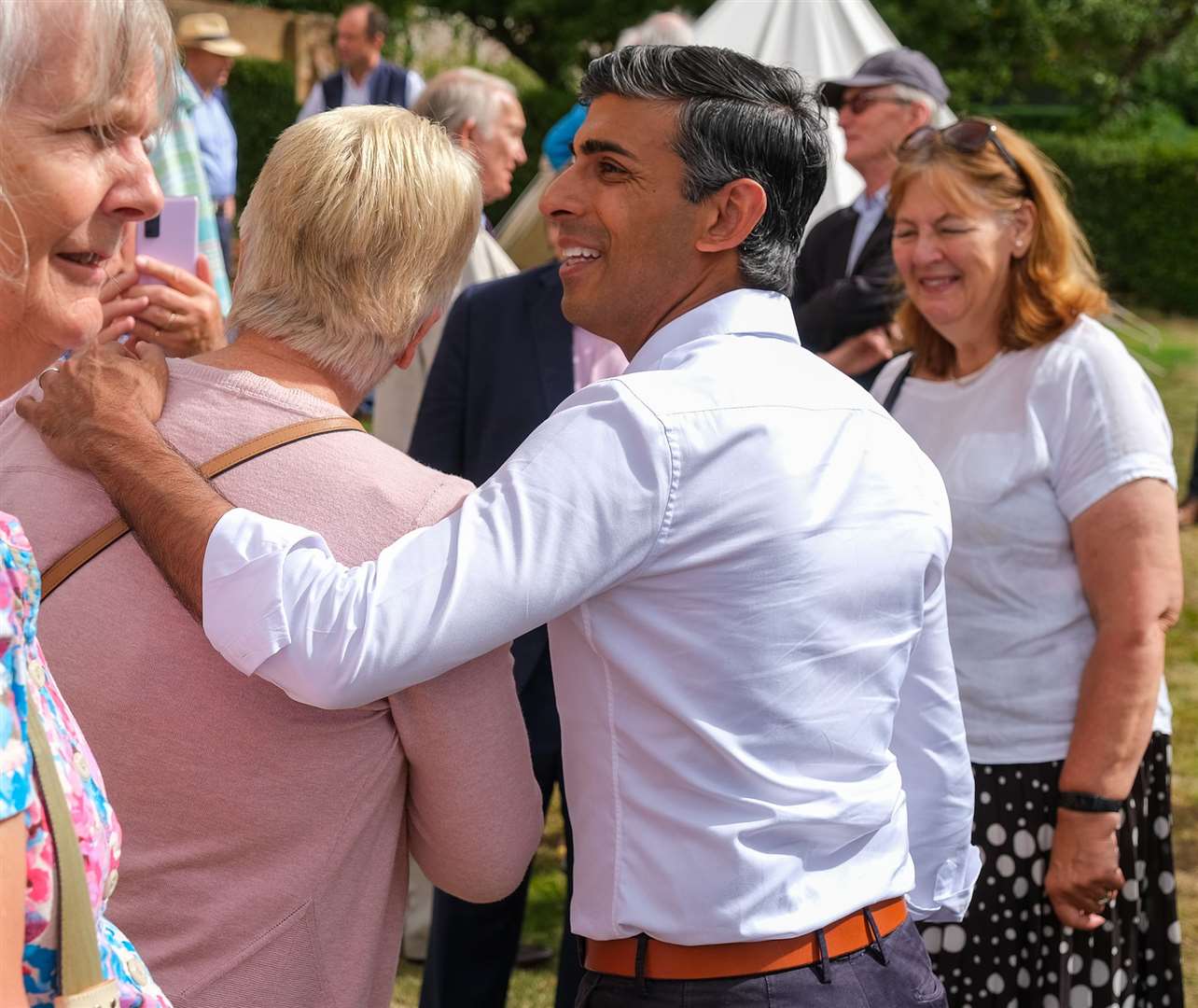 Rishi Sunak in Winterbourne