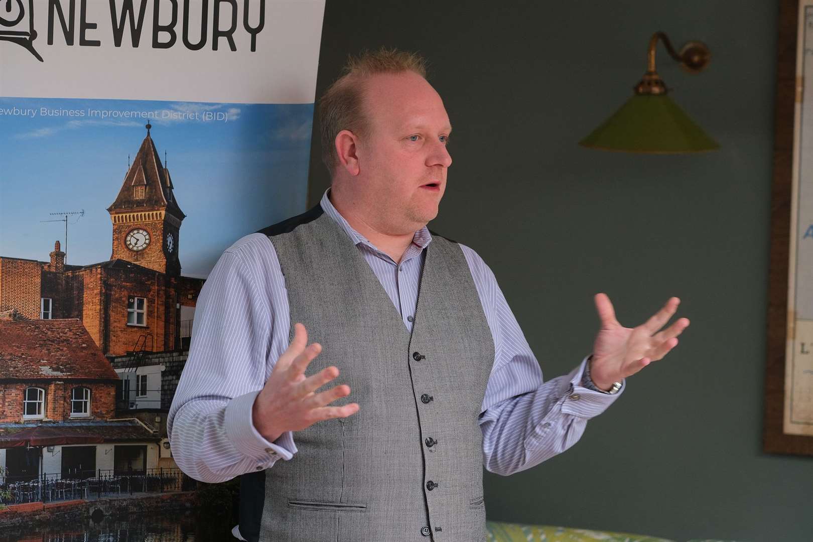 Richard Farley â Kennet Centre CEO. (62902565)