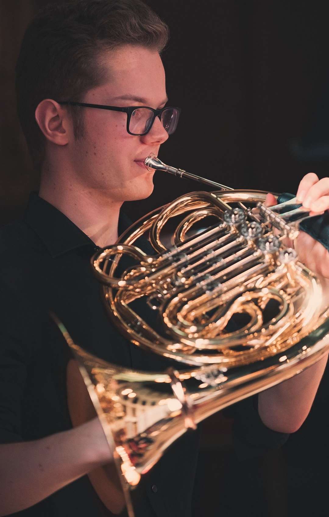 Horn player Matthew Prior