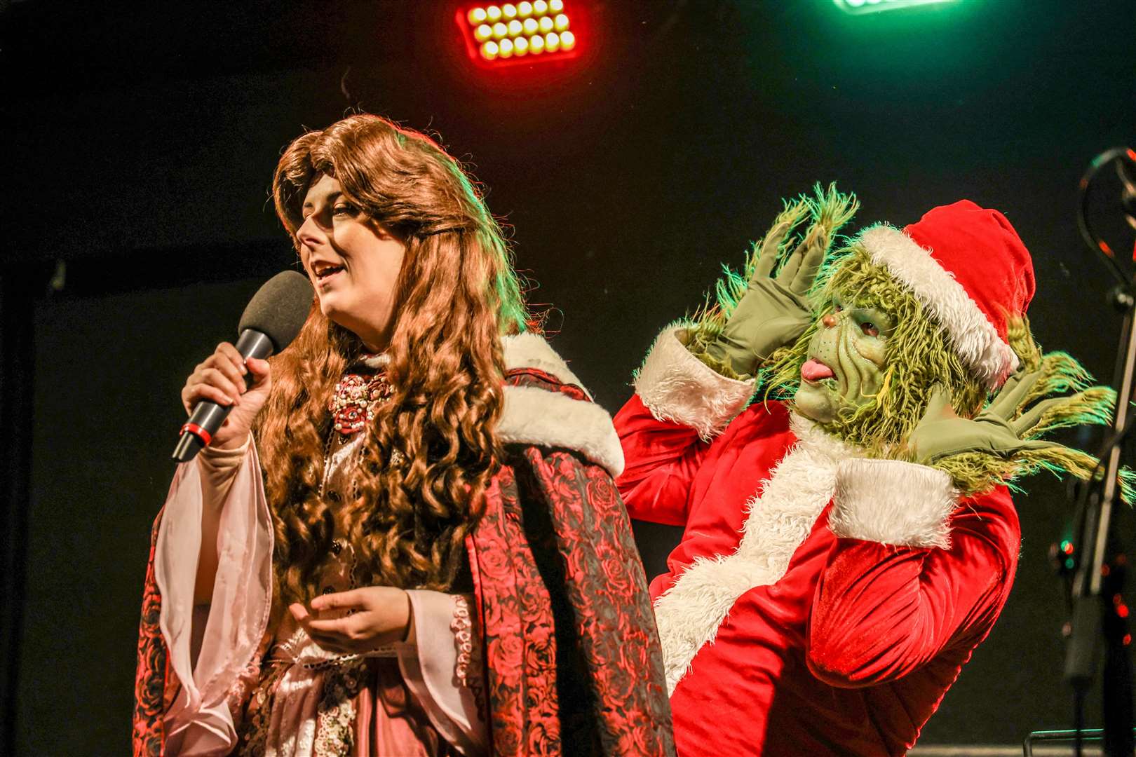 Princess Belle and The Grinch