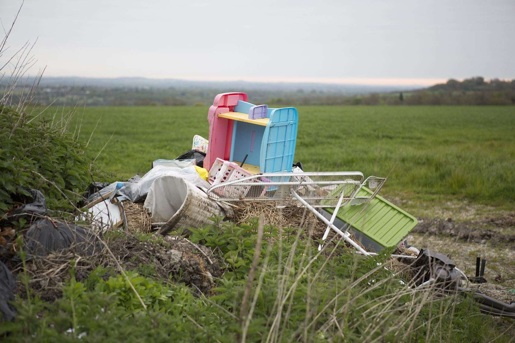 Fly-tipping is on the increase