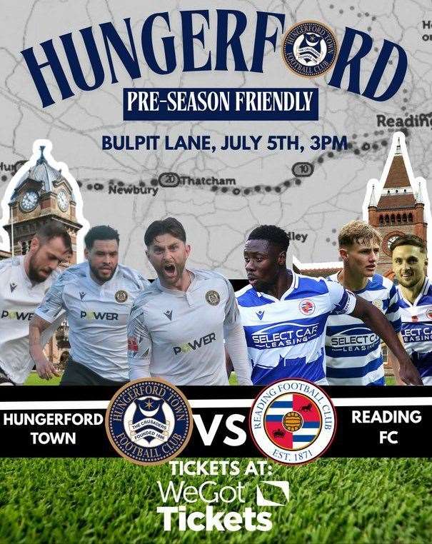 Reading will visit Hungerford Town for a friendly