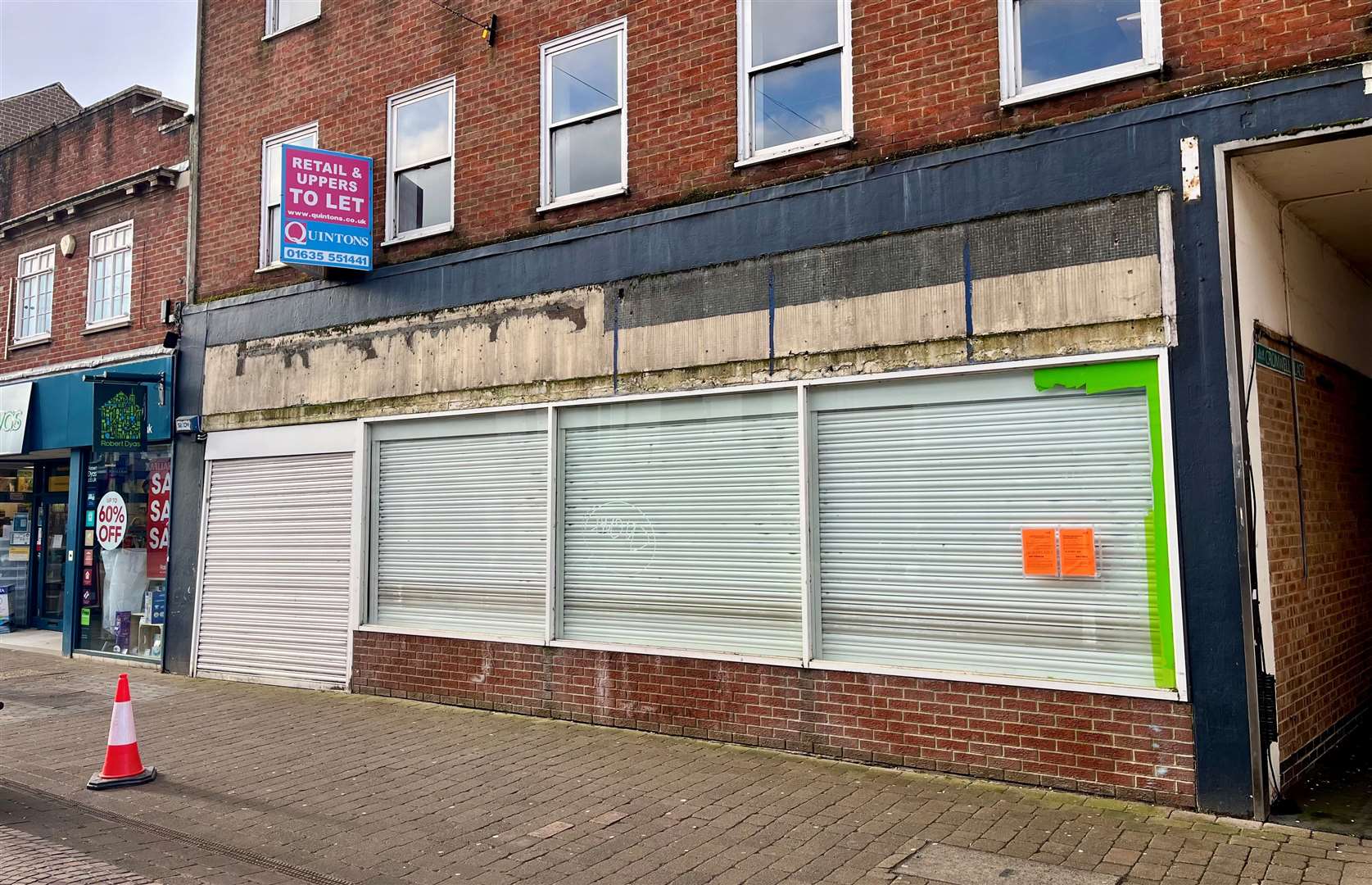 Seven new flats will replace the former Superdrug store in Newbury