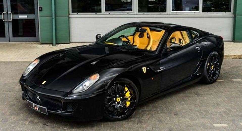 The car owned by Eric Clapton