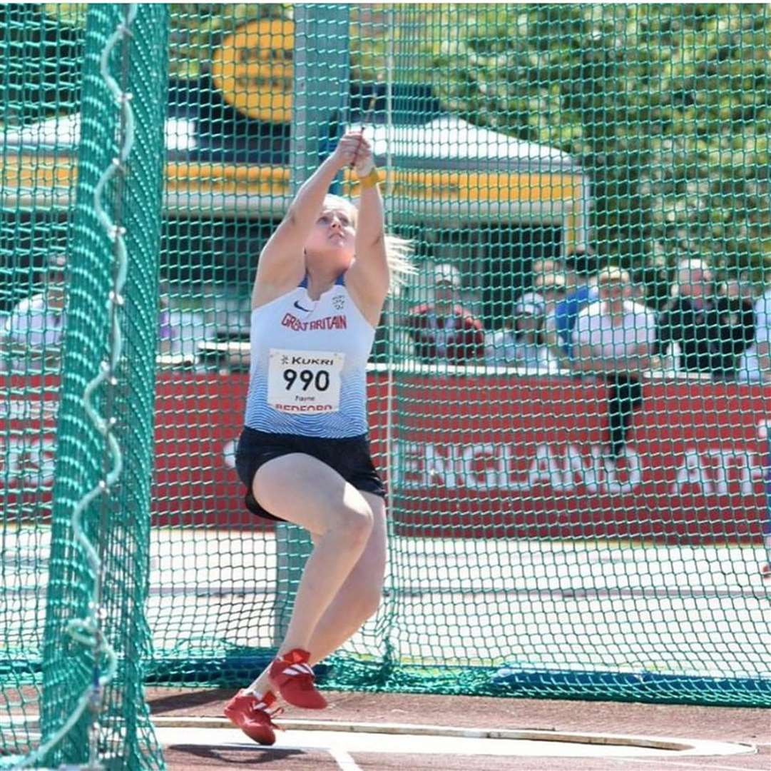 Charlotte Payne in action