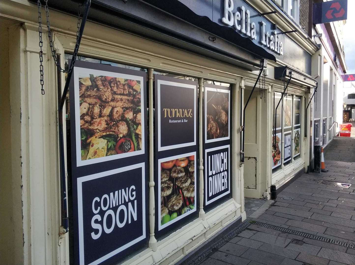 Turkuaz will be moving into the vacant unit left by Bella Italia