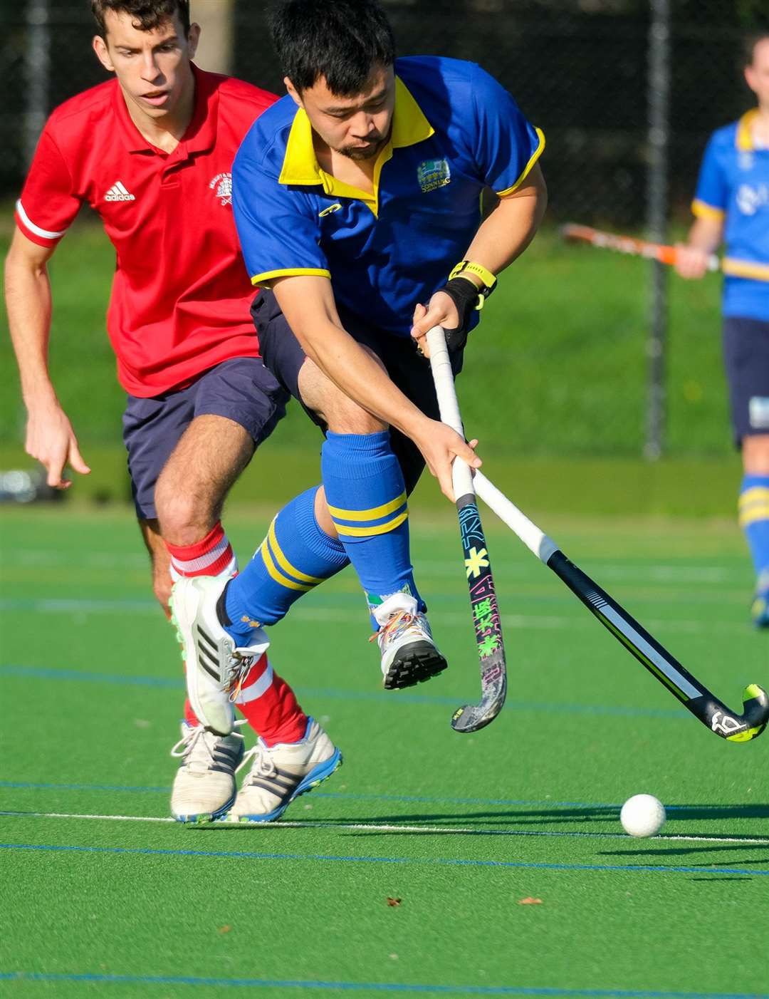 Sonning look to get the ball under control