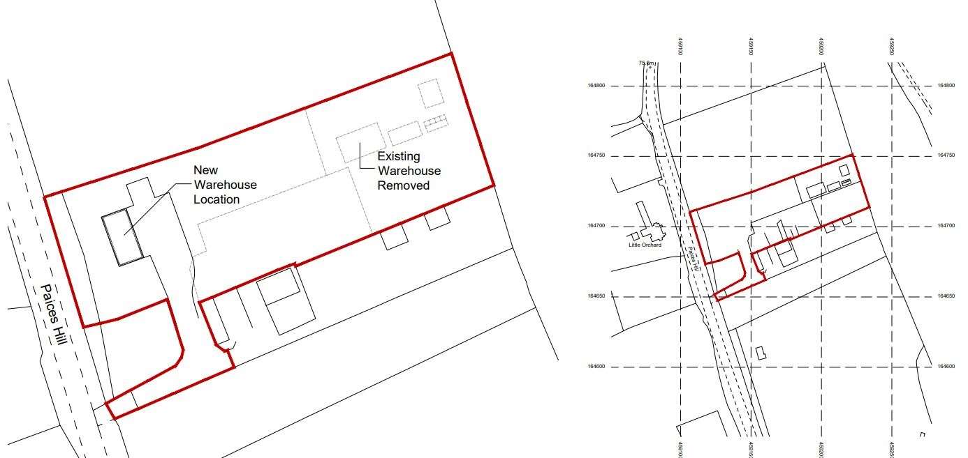 Proposed development plans