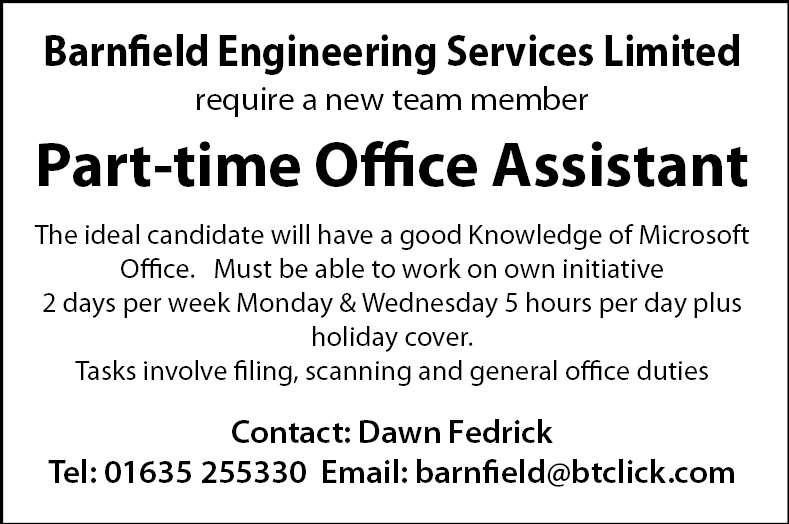 Part time office assistant jobs in bangalore
