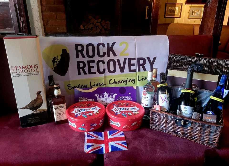 Charity raffle raising funds for PTSD sufferers. Credit: The Plough on the Green