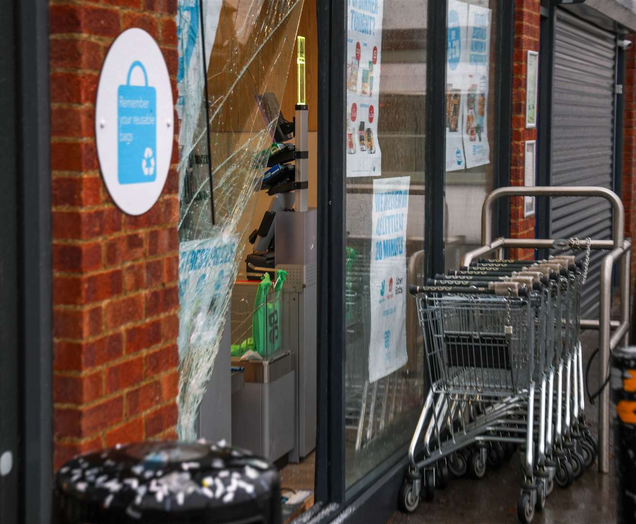 Co-op in Wash Common raided last night
