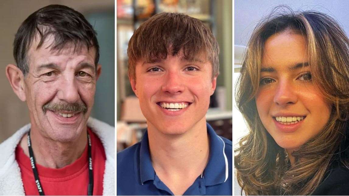 Ian Coates, left to right, Barnaby Webber and Grace O’Malley-Kumar (Nottinghamshire Police/PA)