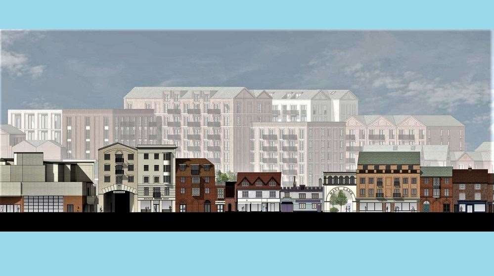 How the Eagle Quarter could look from Market Place
