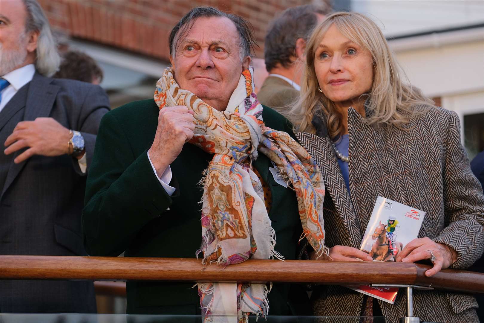 Barry and Lizzie Humphries.