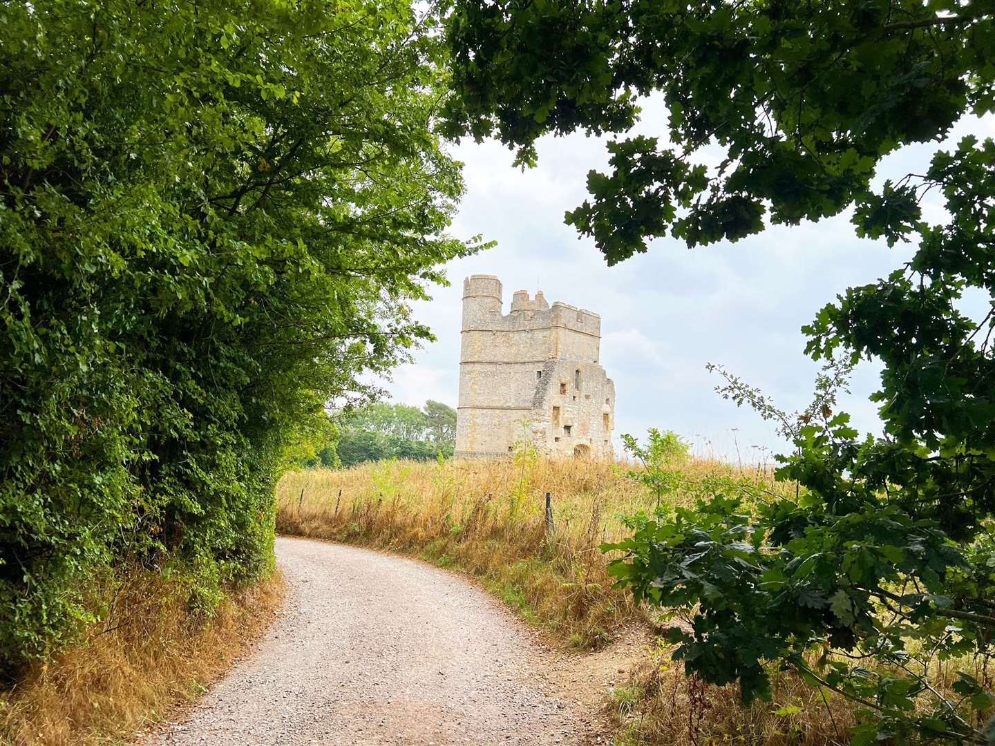 Donnington Castle. Pic courtesy of TVP