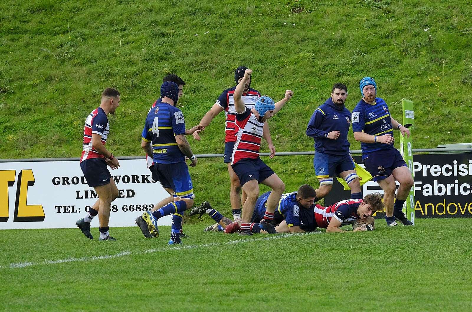 Blues celebrate