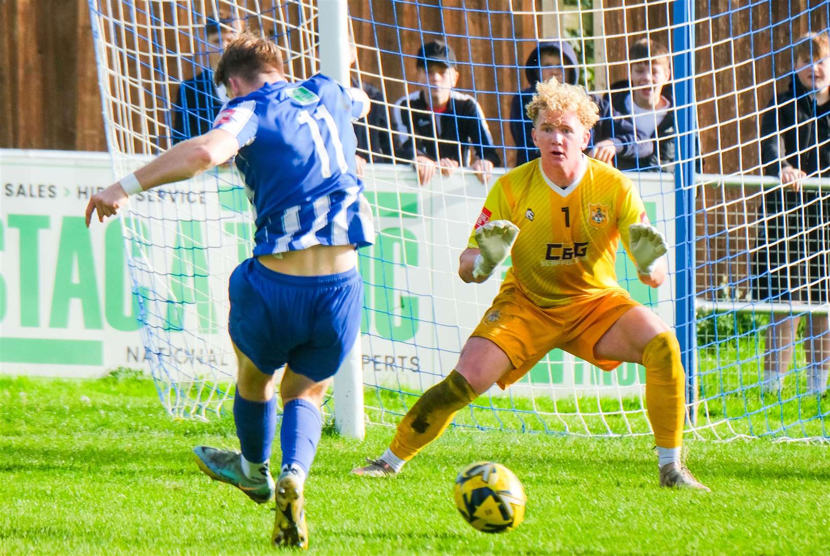 Harry Hoath goes close for the Kingfishers