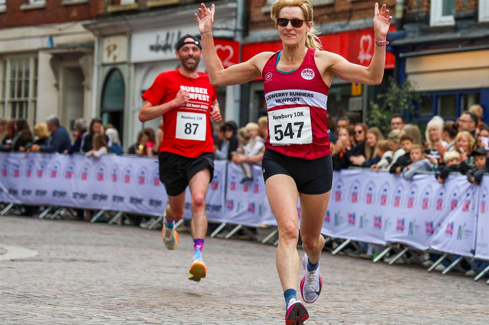 Newbury 10k - Winner of 10k (women )