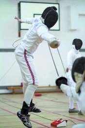 A young Leonora Mackinnon on her way up to the top