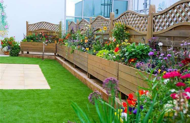 Garden built for existing Rainbow Rooms last year