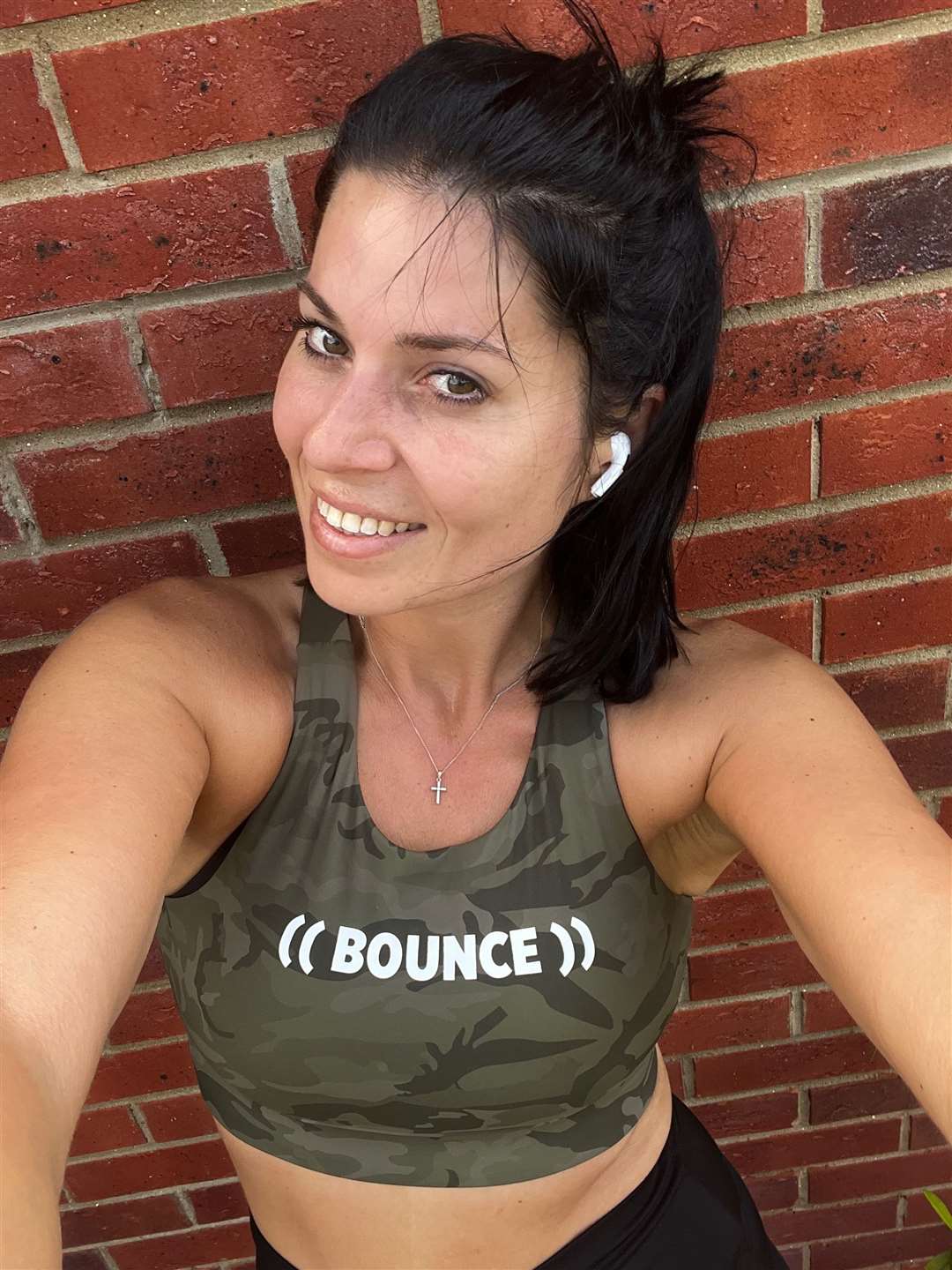 Katerina Clakre, 38, ready for class
