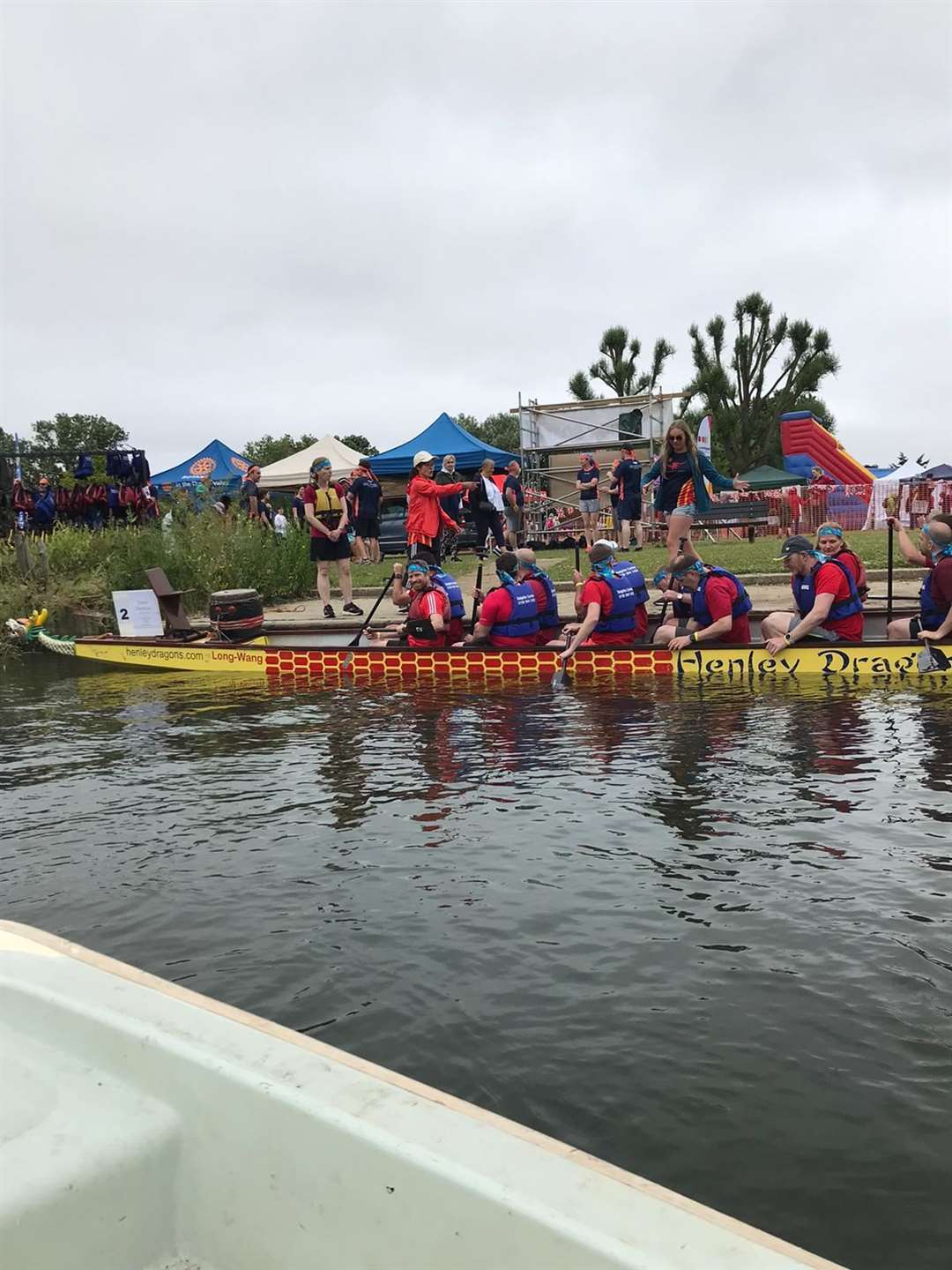 The six teams took to the water on Saturday, June 18