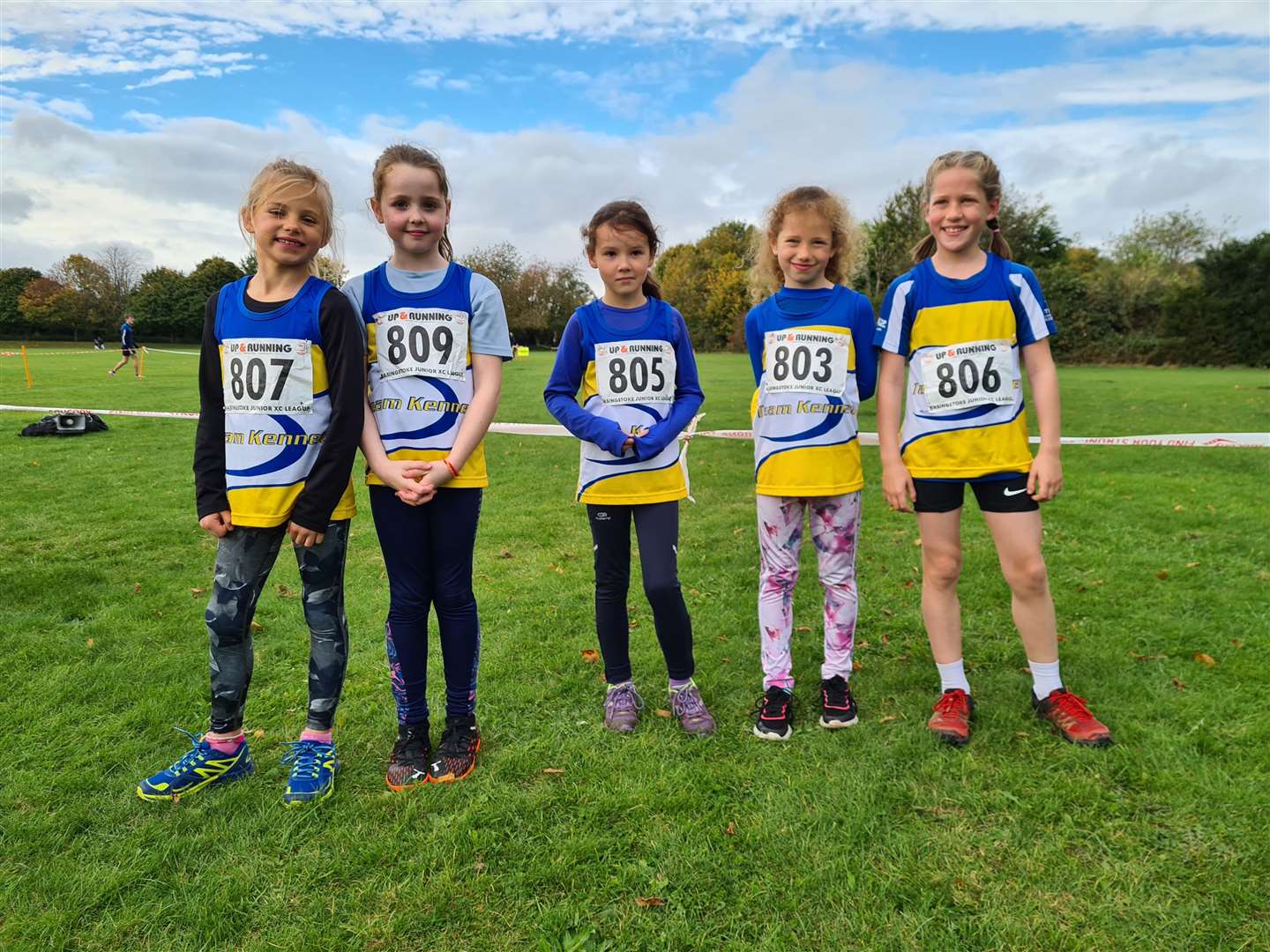 Team Kennet U9 girls