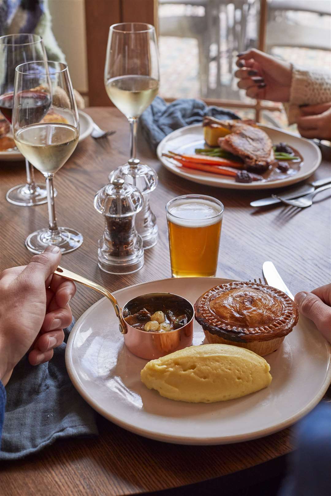 A sample Heartwood menu