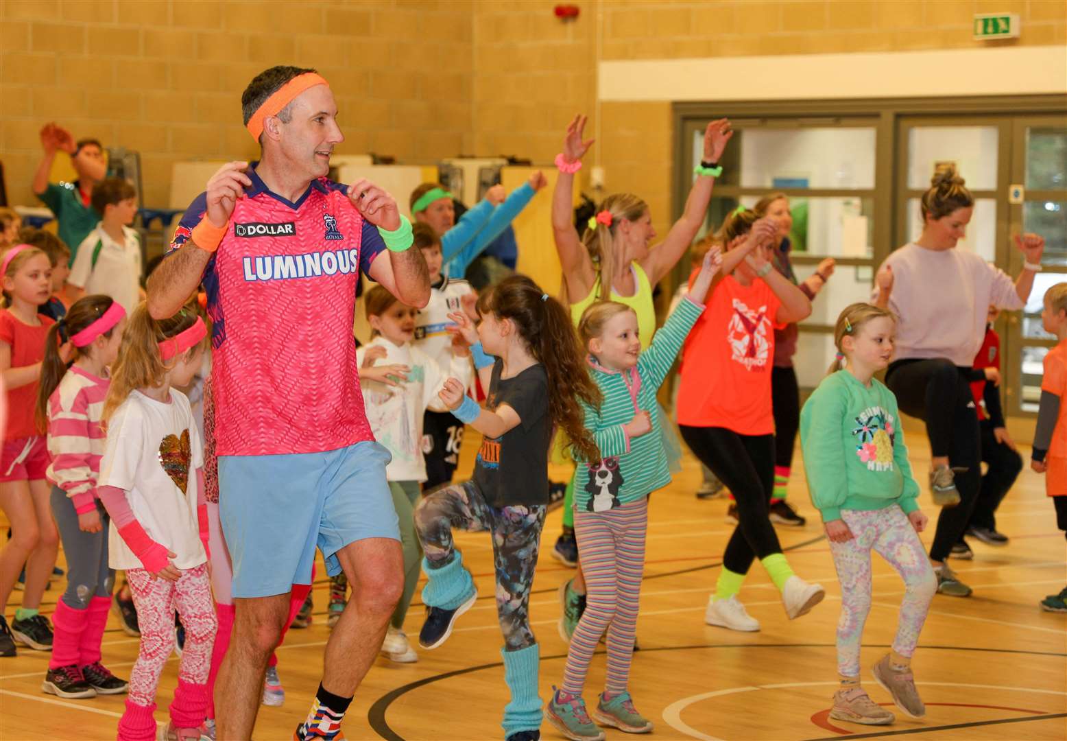 Thorngrove School’s annual charity aerobathon on Friday, February 14