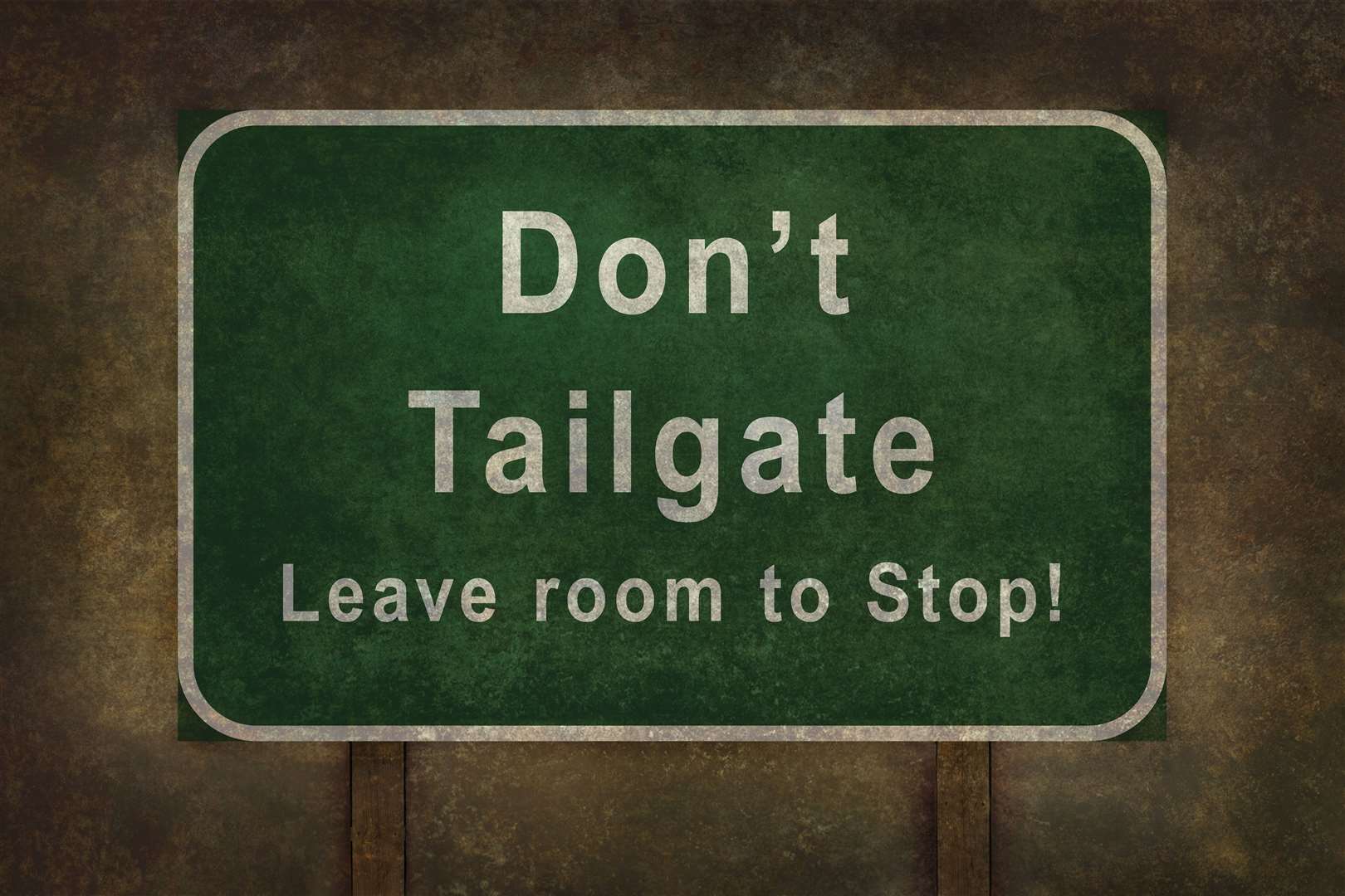 Don't Tailgate Leave room to Stop