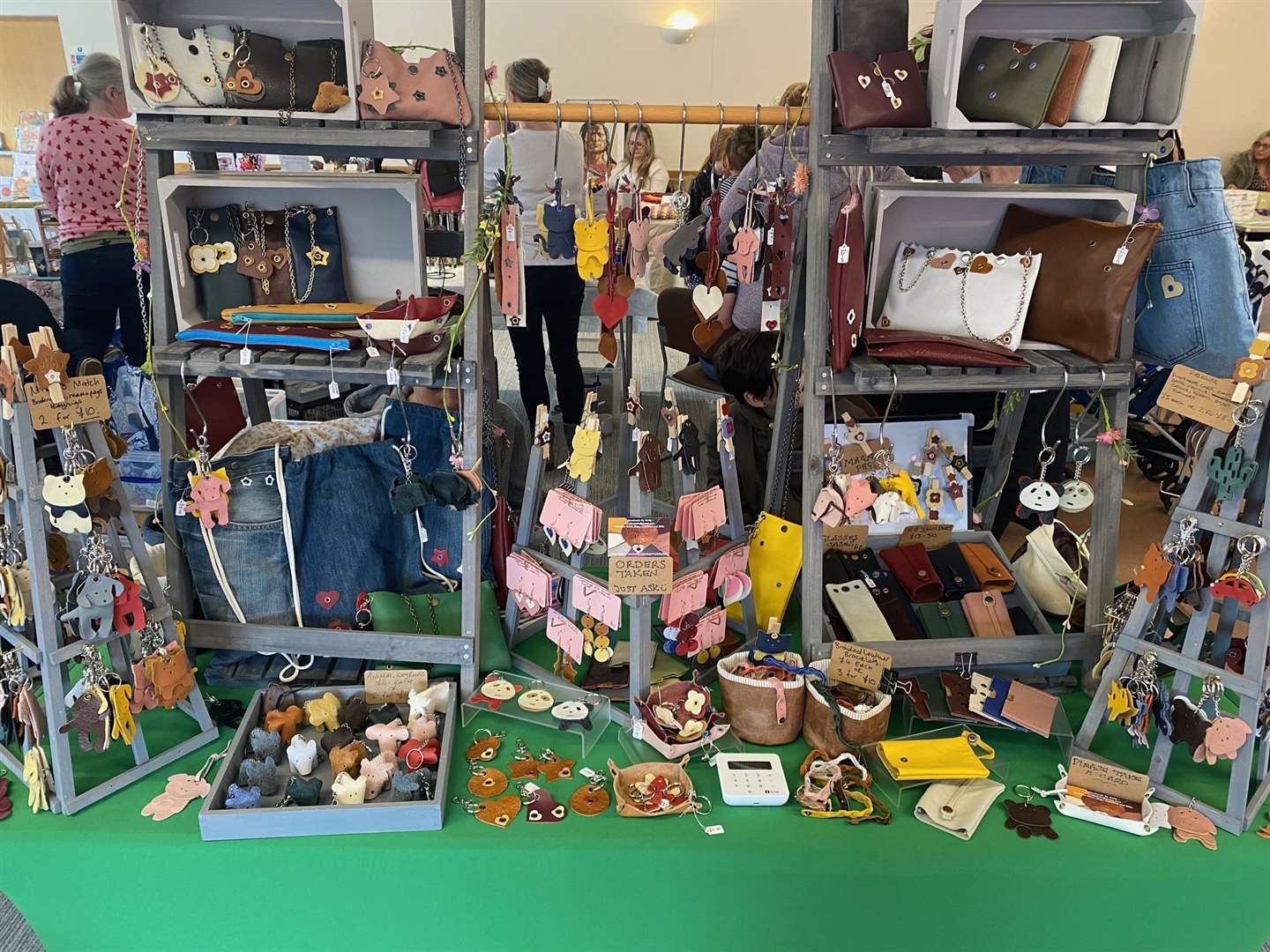 There were 30 local stalls at the fair on the day
