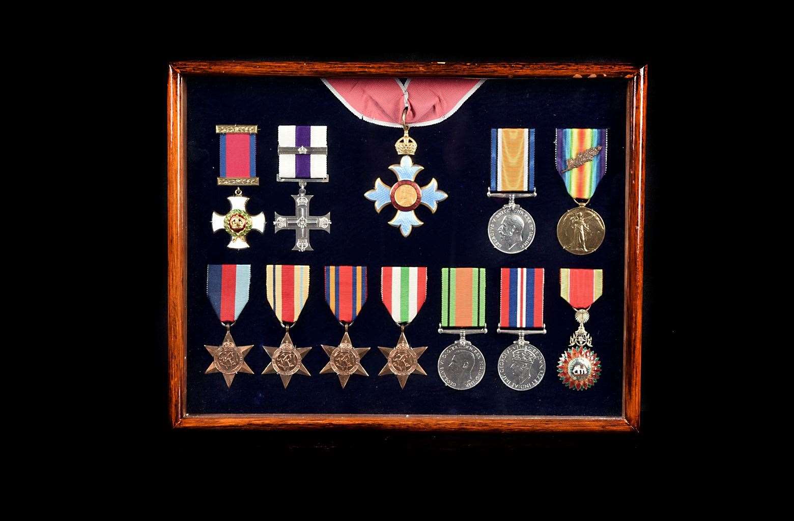 Brigadier Victor Henry Jaques medal collection