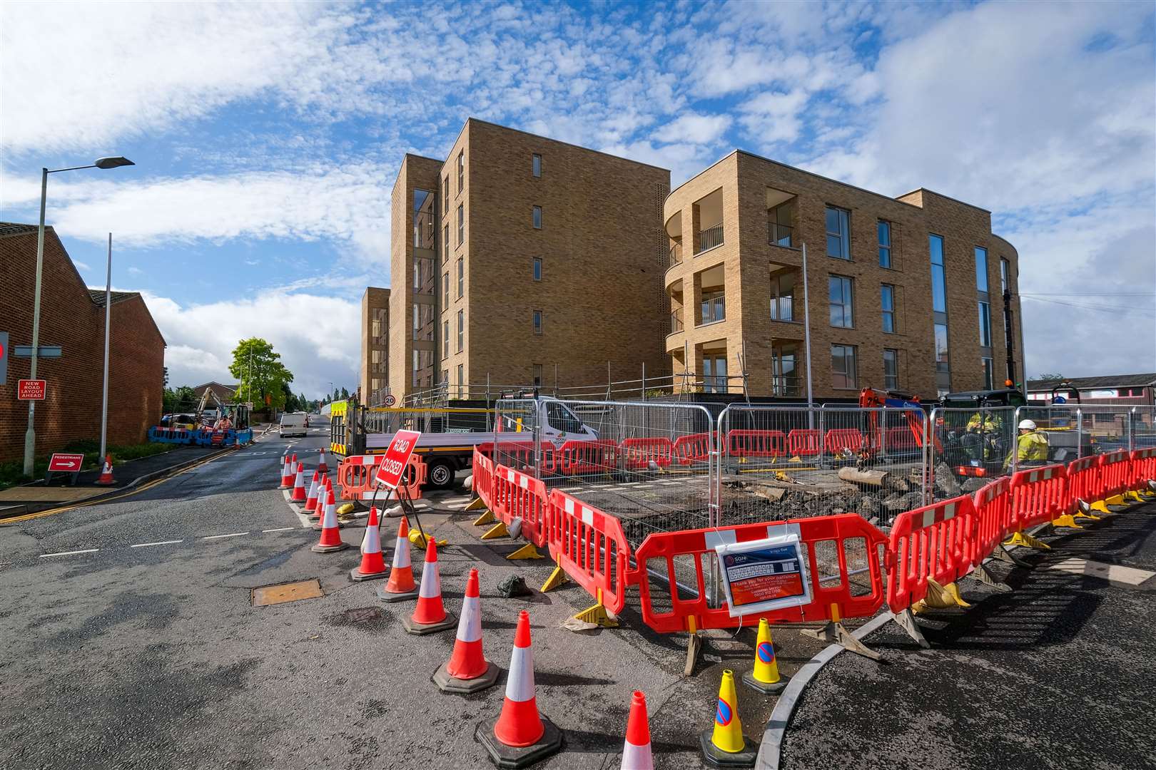 Kings Road roadworks