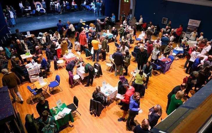 V365 has been held at Newbury’s Corn Exchange for several years