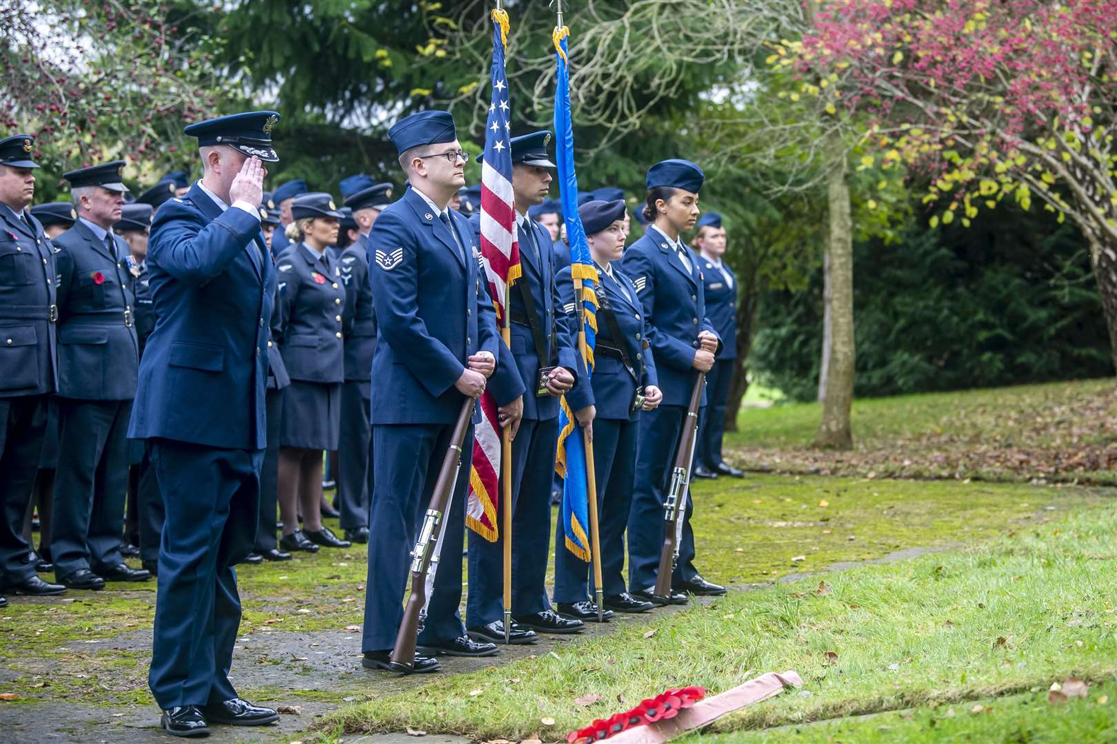 Remembrance Service held at RAF Welford