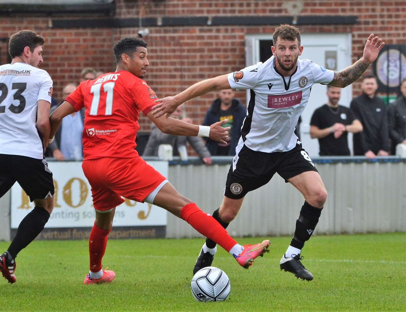 An FA Cup tie at Hungerford Town