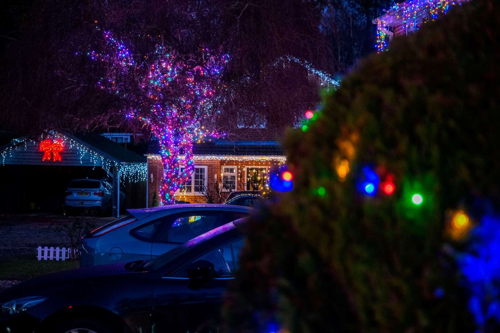 Harwood Rise in Woolton Hill is preparing for its annual Christmas lights fundraising event on Saturday, December 16