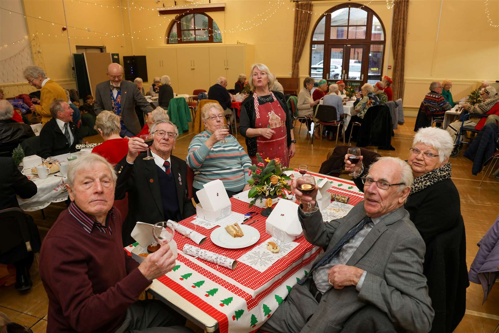 Newbury mayor’s Christmas tea party 2024