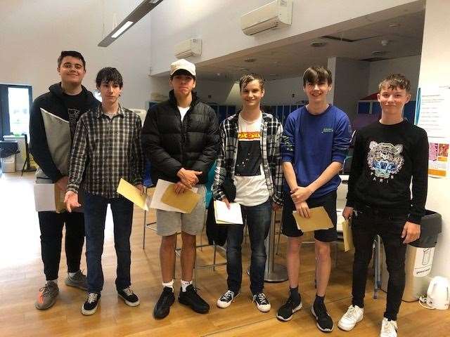 Results day at Theale Green