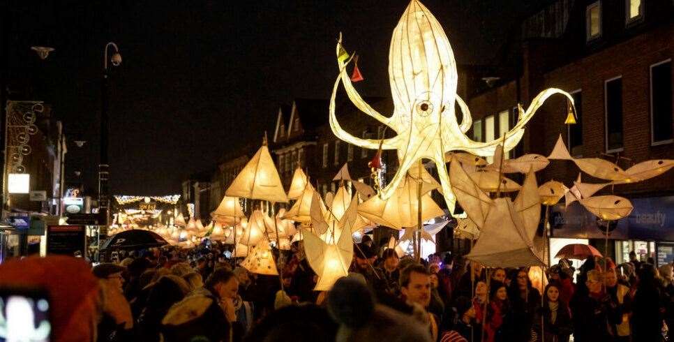 Lantern parade