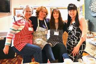 Some of the volunteers from the Speen Community Cafe