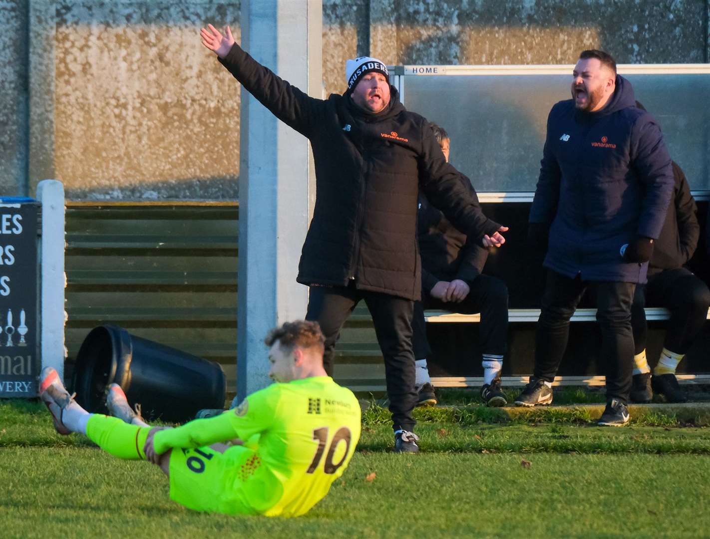 Robinson wasn't happy with the weekend's referee