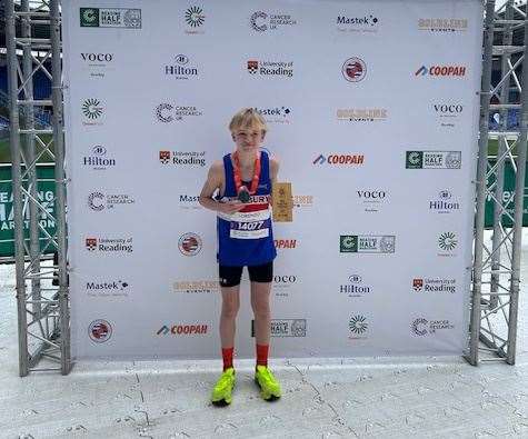 Lorenzo Moss of Newbury AC