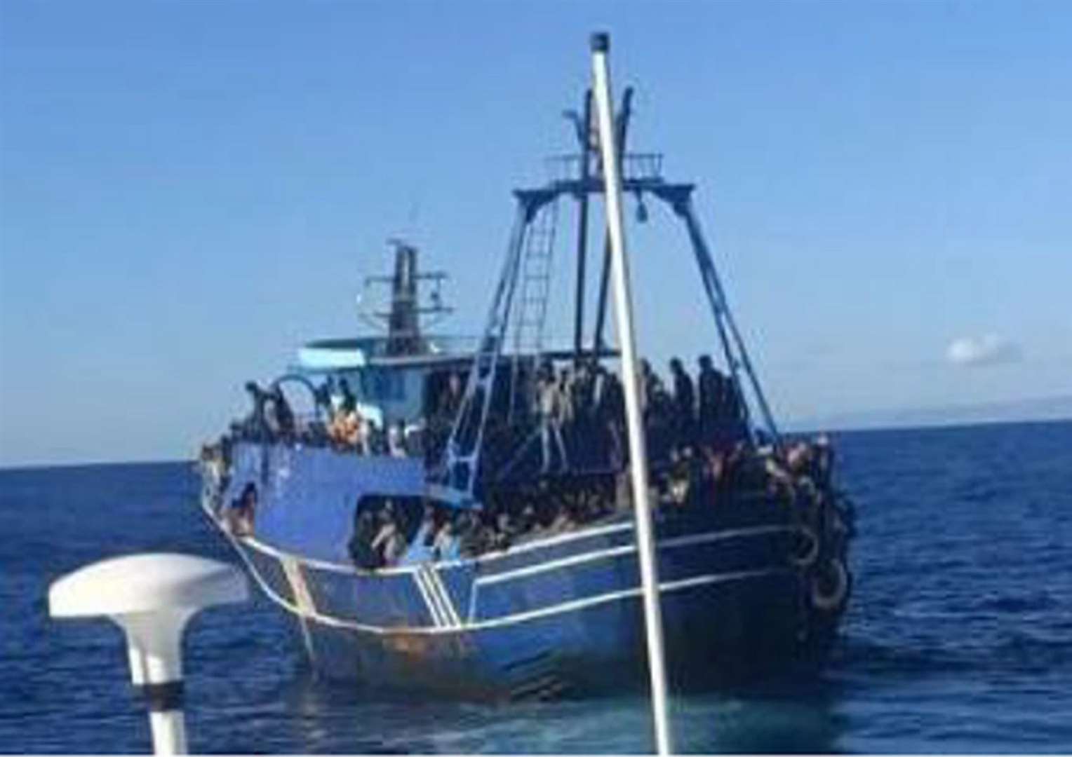 A boat used by Egyptian national Ahmed Ramadan Mohamad Ebid for an illegal crossing on November 6 2022 (NCA/PA)
