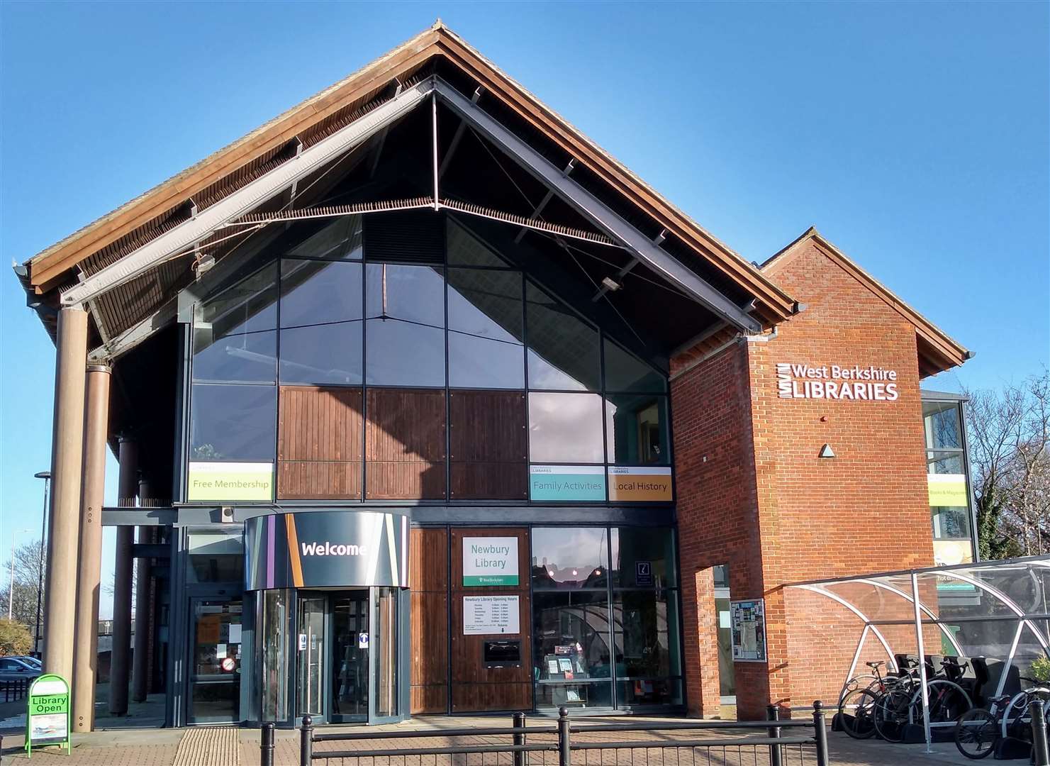 Newbury Library is home to the Educafe every Wednesday