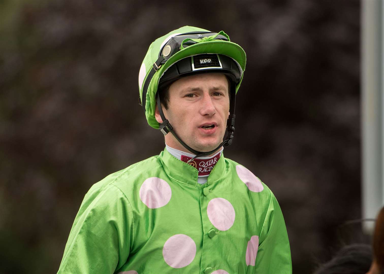 Oisin Murphy was injured before a race at Salisbury Picture by Mark Westley