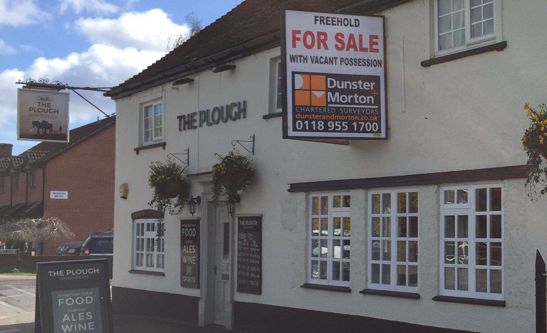The Plough. Pic by Paul Worsley, West Berkshire CAMRA