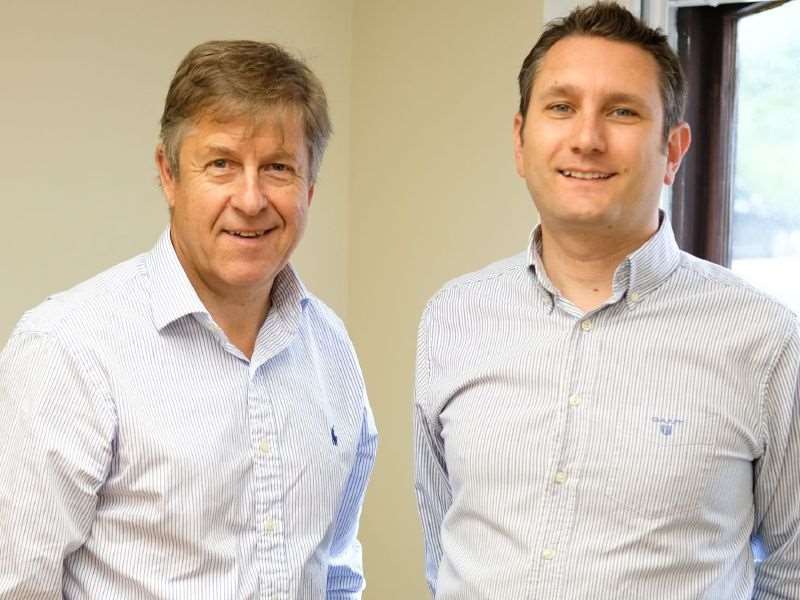 Melvin Czapalski, left, and Michael Roberts, of Protect & Invest